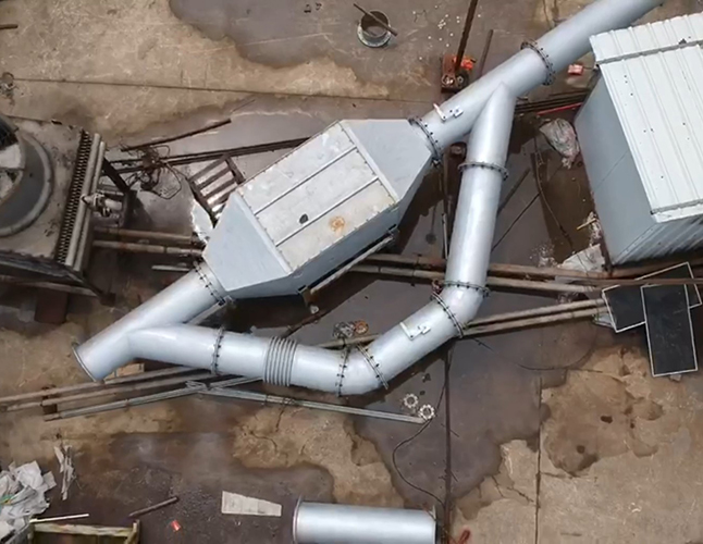 垃圾填埋氣發電機尾氣SCR脫硝系統