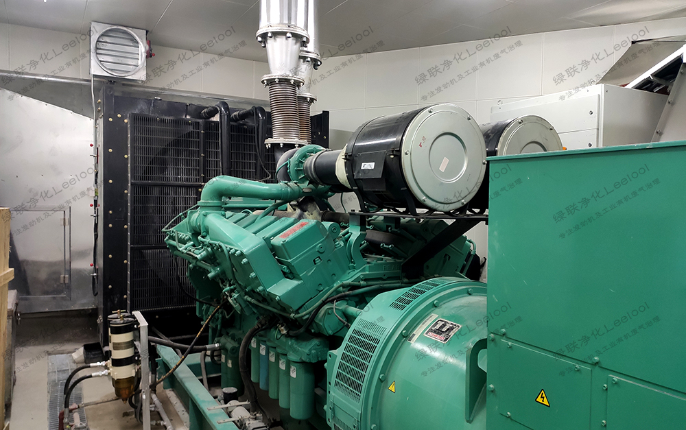 柴油發電機組冒藍煙